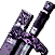 Bright Purple Long Sword
