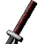 Black Median Katana