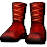 Red Threaded Boots