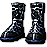 Dark Demon Light Boots